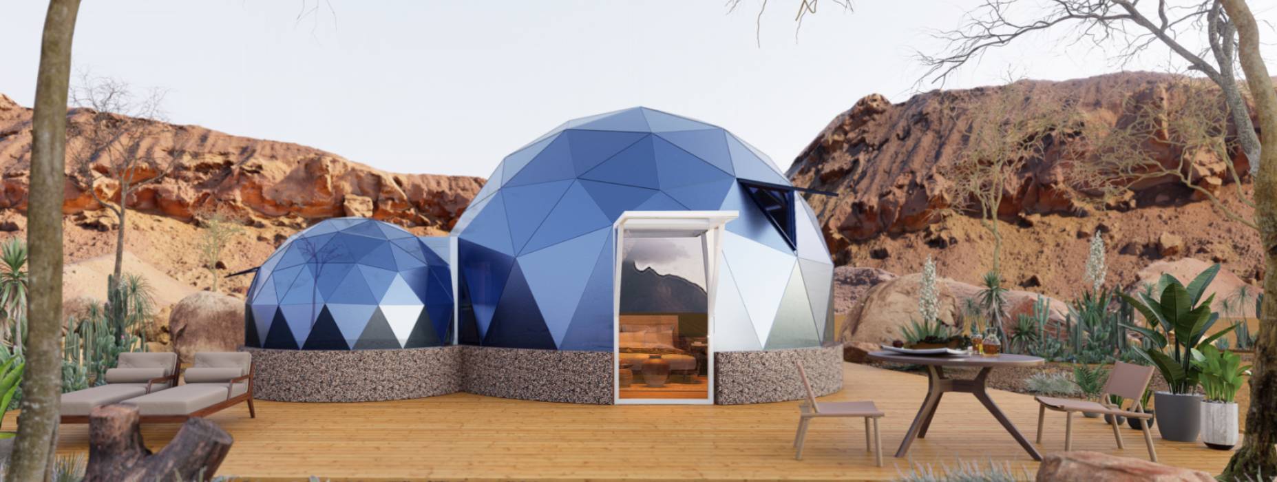 恩施球形智能光伏玻璃星空房